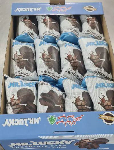 كيك كبيرة شوكولا