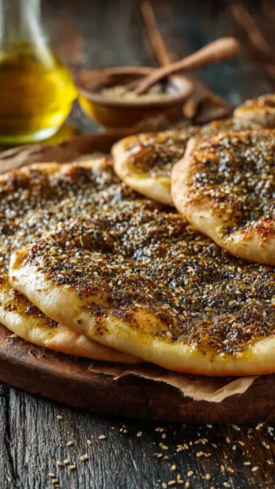 زعتر مشروحة